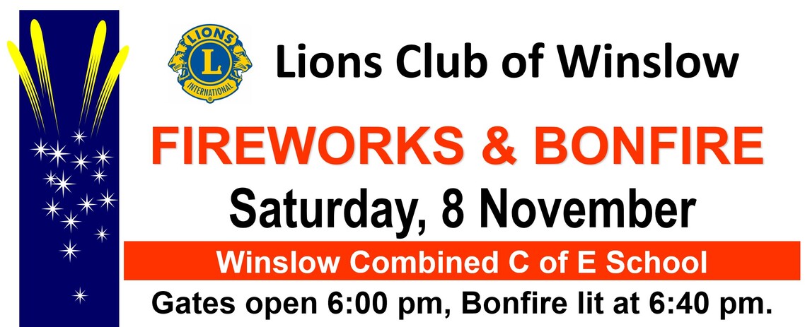 Fireworks 2025 Banner